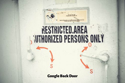 Product picture Google Back Door